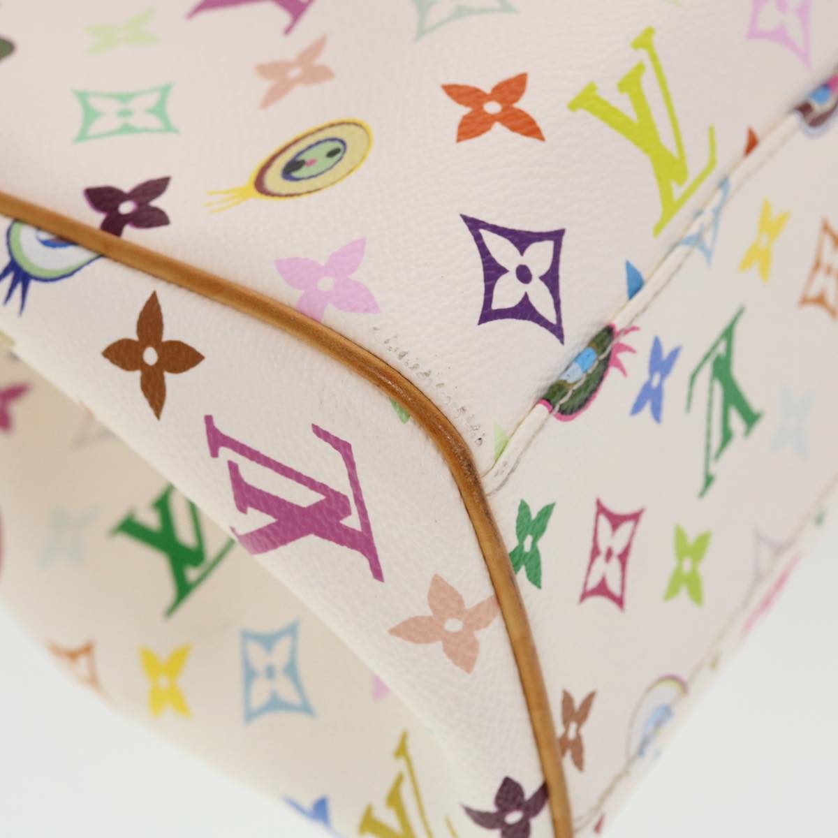 LOUIS VUITTON I love Monogram Sac Retro GM Hand Bag White M92053 LV 44514