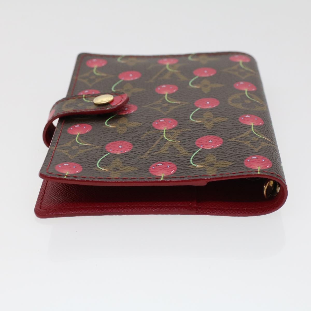 LOUIS VUITTON Monogram Cherry Agenda PM Day Planner Cover R21023 LV 44516A
