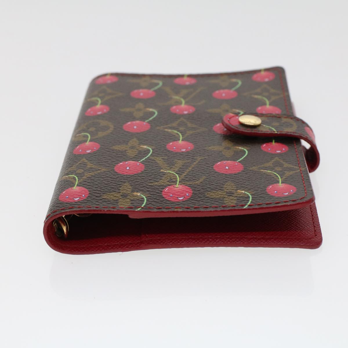 LOUIS VUITTON Monogram Cherry Agenda PM Day Planner Cover R21023 LV 44516A