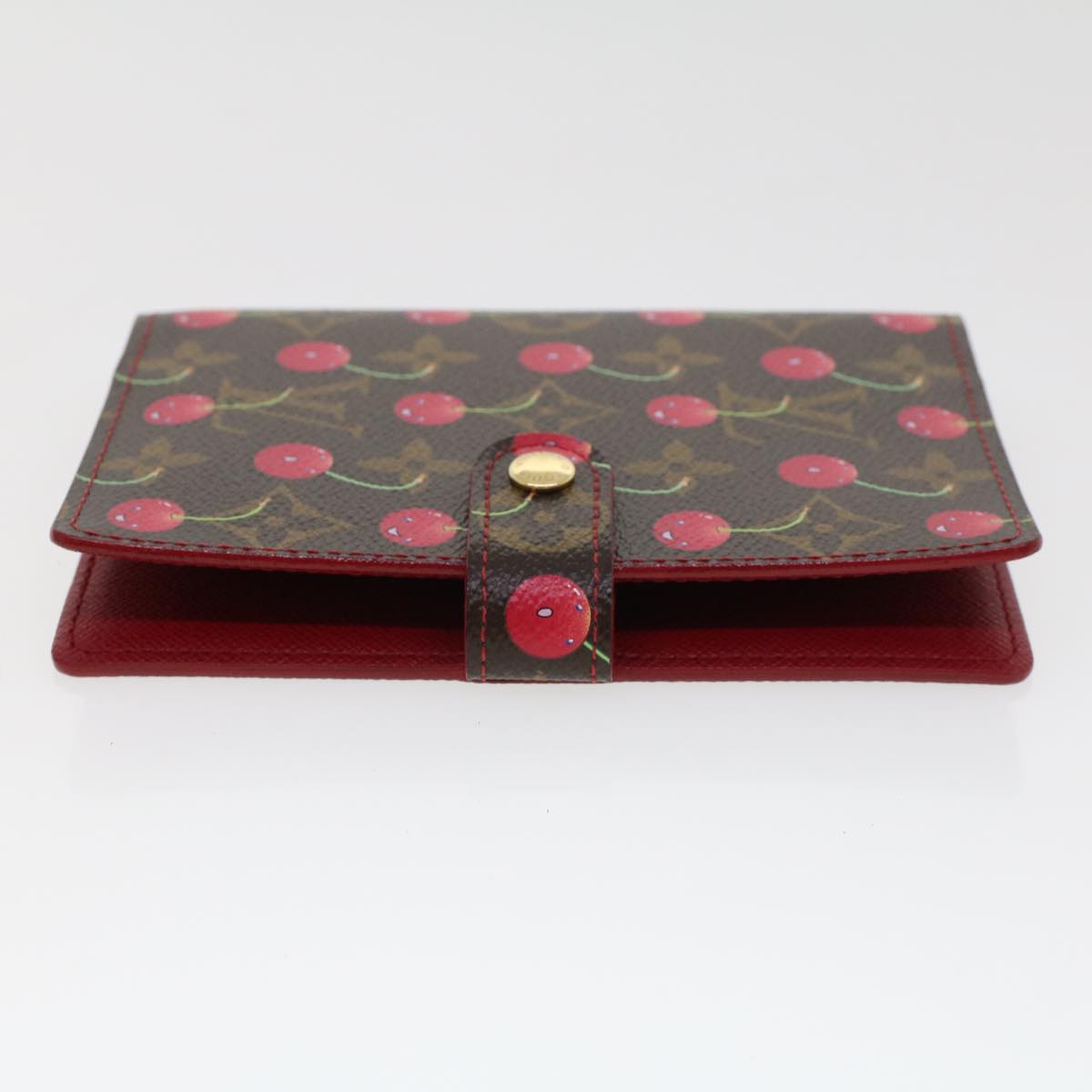 LOUIS VUITTON Monogram Cherry Agenda PM Day Planner Cover R21023 LV 44516A