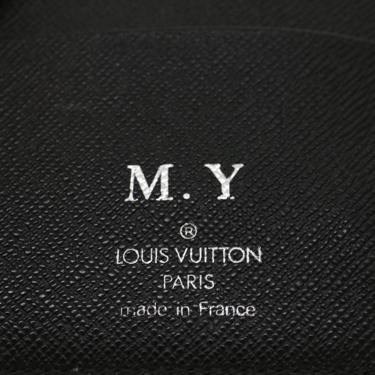 LOUIS VUITTON Damier Graphite Agenda MM Day Planner Cover R20242 LV 44517