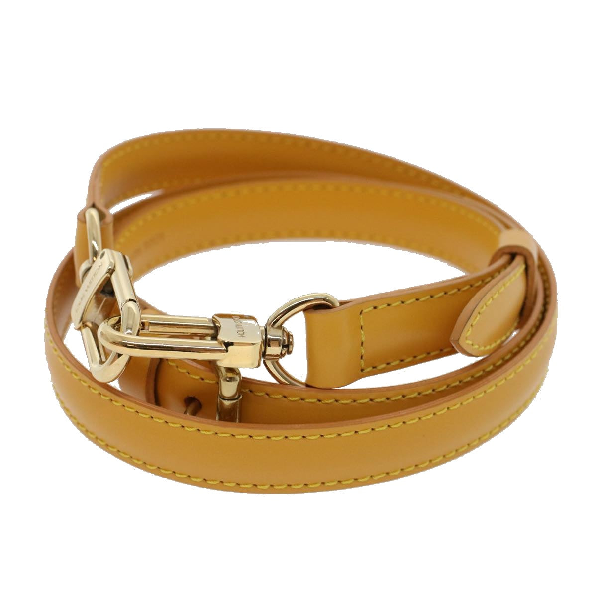 LOUIS VUITTON Epi Shoulder Strap 37.4""-44.5"" Yellow LV 44528