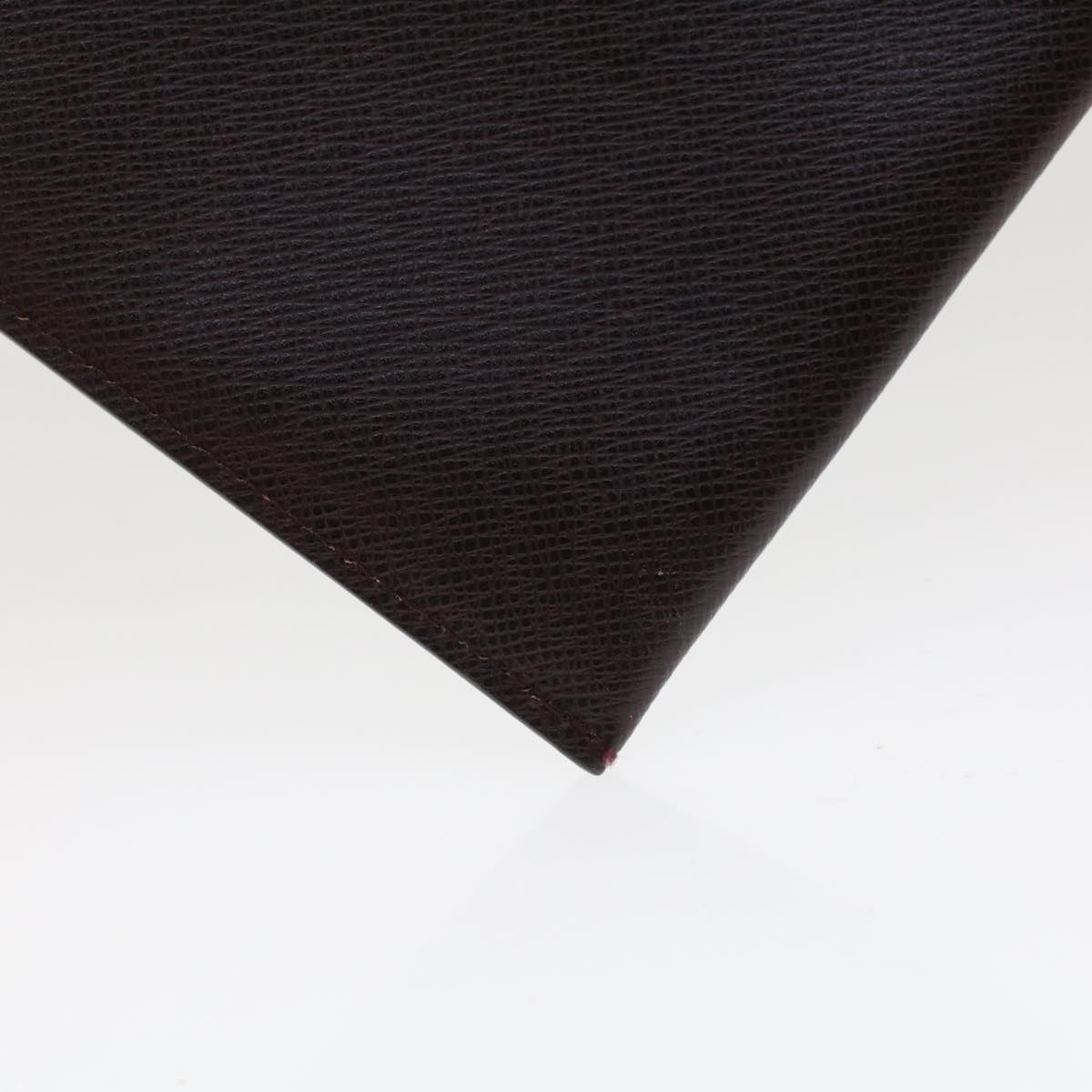 LOUIS VUITTON Taiga Clutch Bag Acajou LV 44530