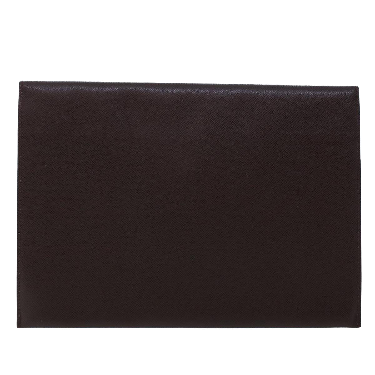 LOUIS VUITTON Taiga Clutch Bag Acajou LV 44530