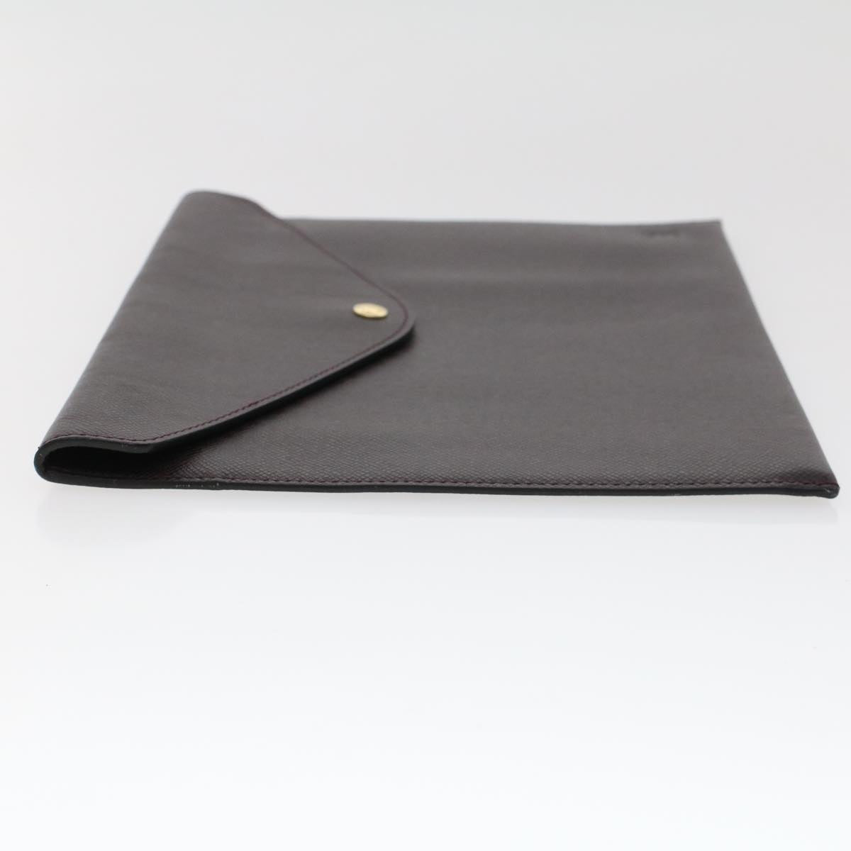 LOUIS VUITTON Taiga Clutch Bag Acajou LV 44530