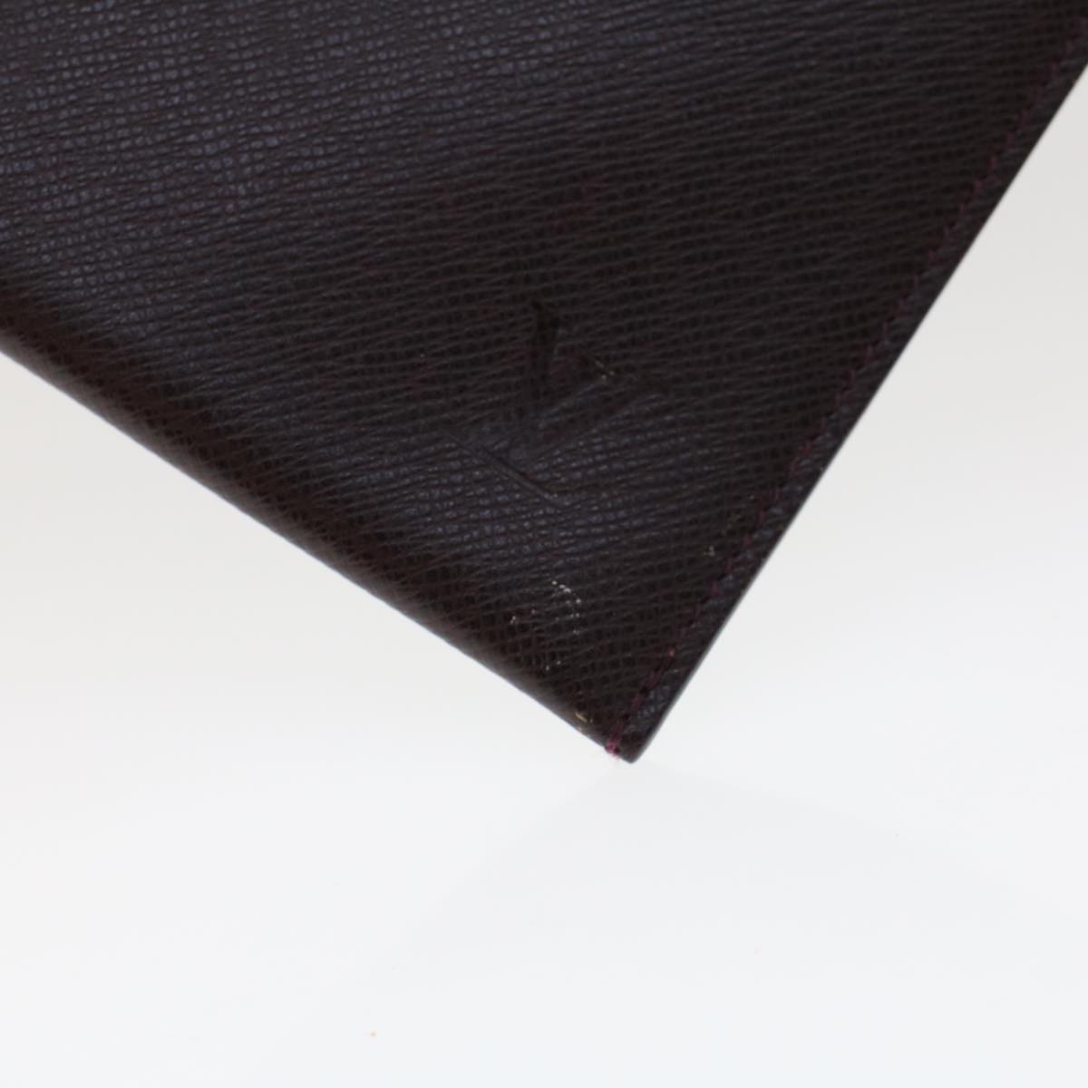 LOUIS VUITTON Taiga Clutch Bag Acajou LV 44530
