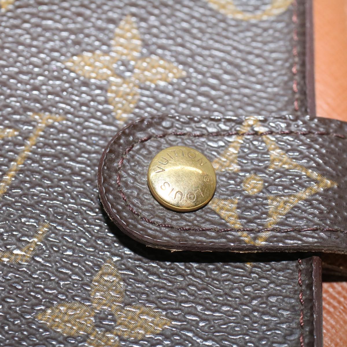 LOUIS VUITTON Monogram Agenda PM Day Planner Cover R20005 LV 44532