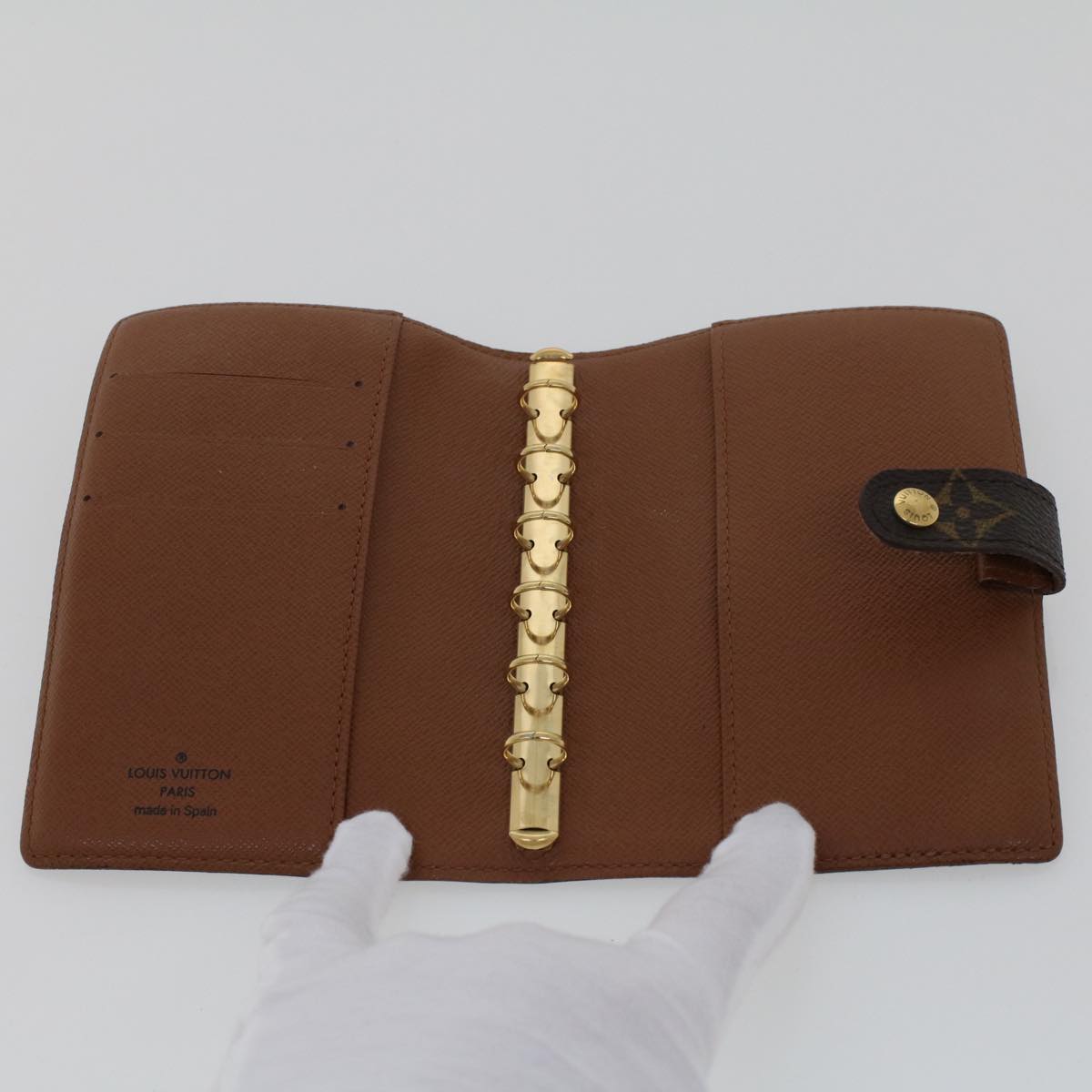 LOUIS VUITTON Monogram Agenda PM Day Planner Cover R20005 LV 44532