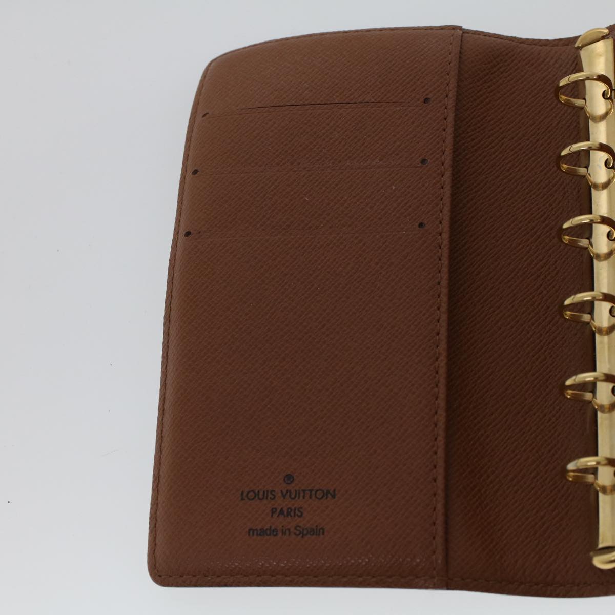 LOUIS VUITTON Monogram Agenda PM Day Planner Cover R20005 LV 44532