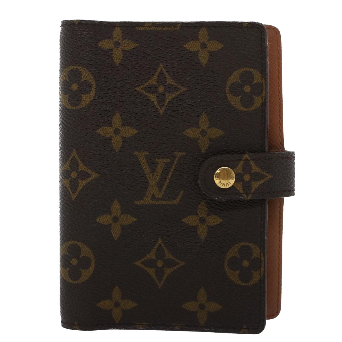 LOUIS VUITTON Monogram Agenda PM Day Planner Cover R20005 LV 44532