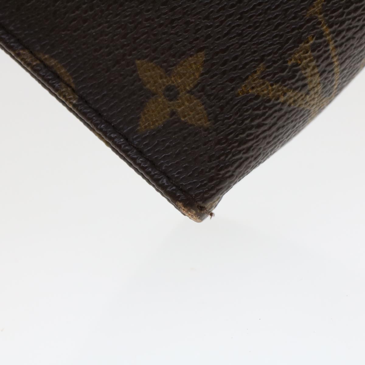 LOUIS VUITTON Monogram Poche Toilette 15 Pouch M47546 LV 44533