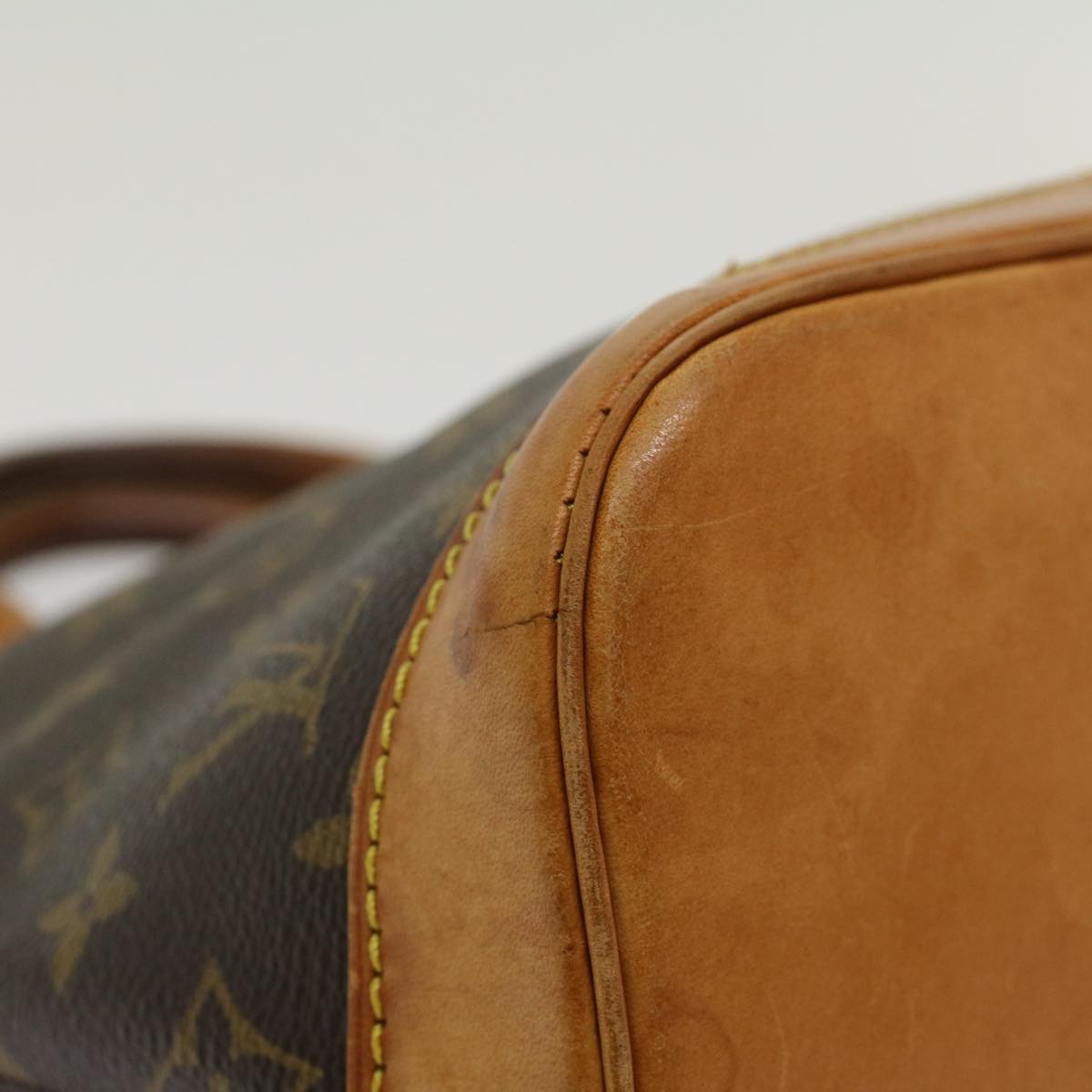 LOUIS VUITTON Monogram Alma Hand Bag M51130 LV 44547