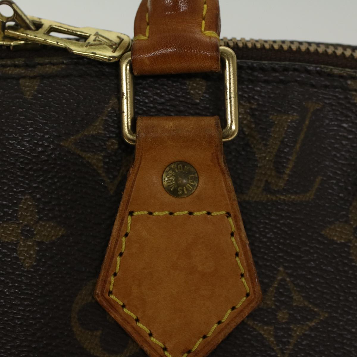 LOUIS VUITTON Monogram Alma Hand Bag M51130 LV 44547