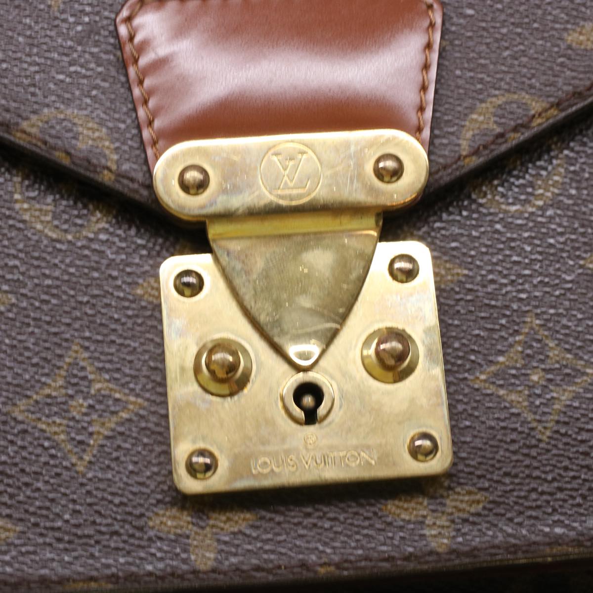 LOUIS VUITTON Monogram Monceau 28 Hand Bag 2way M51185 LV 44550