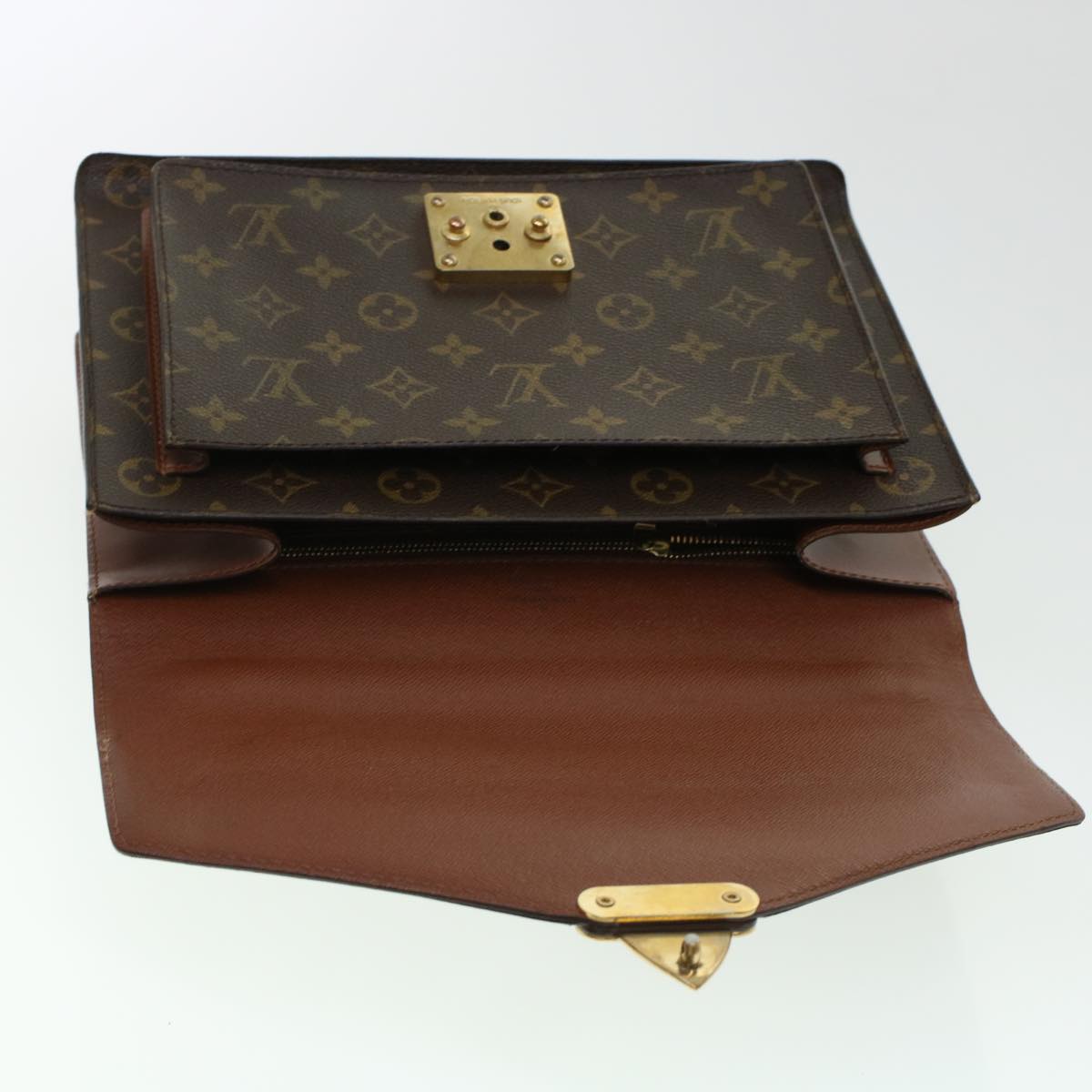 LOUIS VUITTON Monogram Monceau 28 Hand Bag 2way M51185 LV 44550