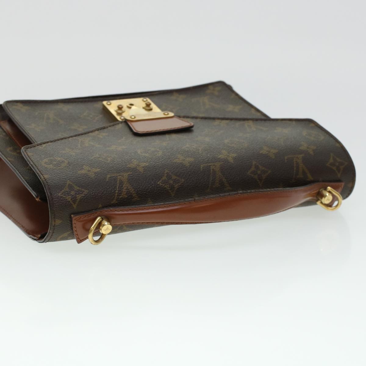 LOUIS VUITTON Monogram Monceau 28 Hand Bag 2way M51185 LV 44550