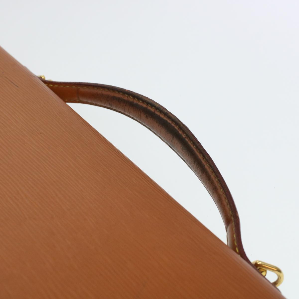 LOUIS VUITTON Epi Porte Documents Bandouliere Briefcase Brown M54468 44551