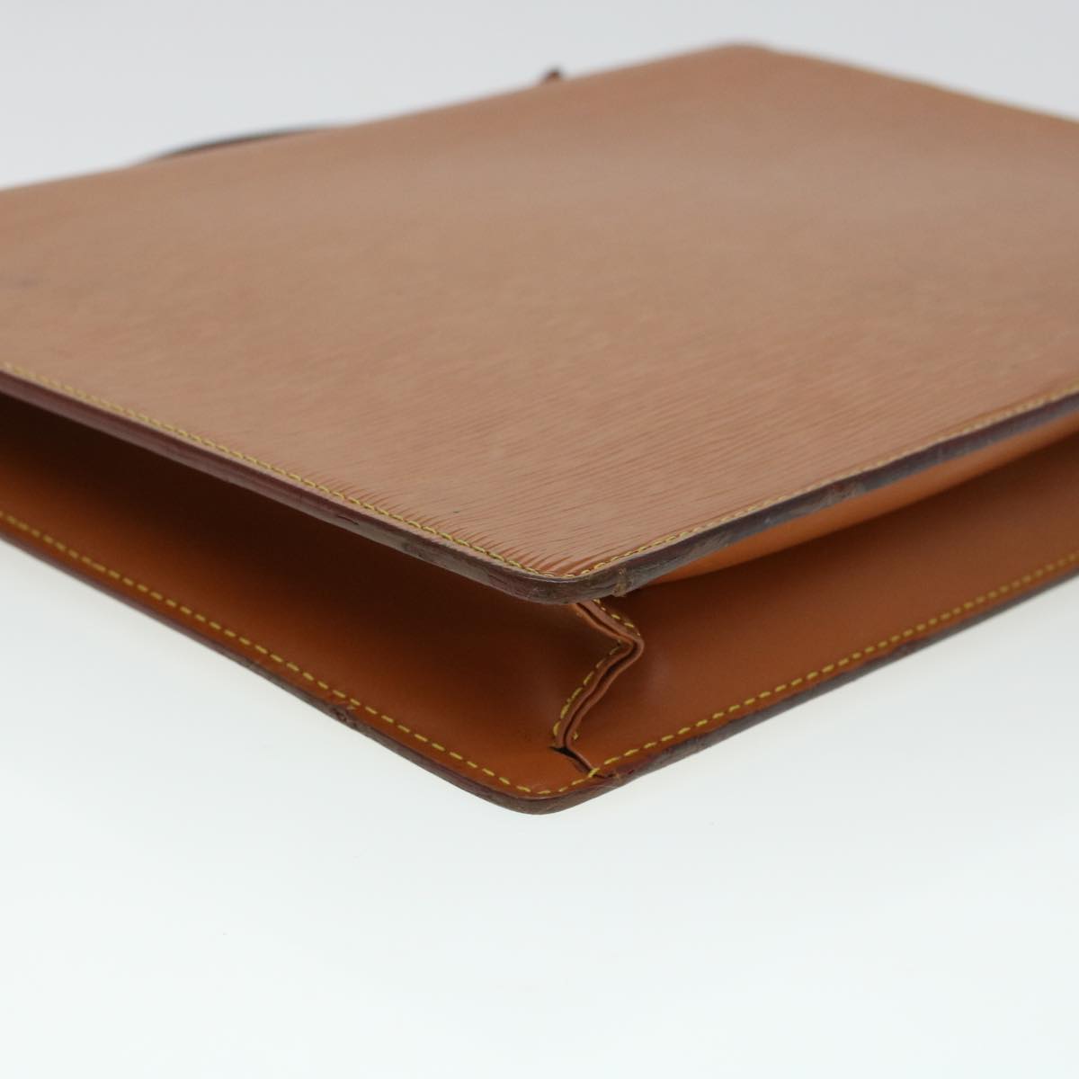 LOUIS VUITTON Epi Porte Documents Bandouliere Briefcase Brown M54468 44551