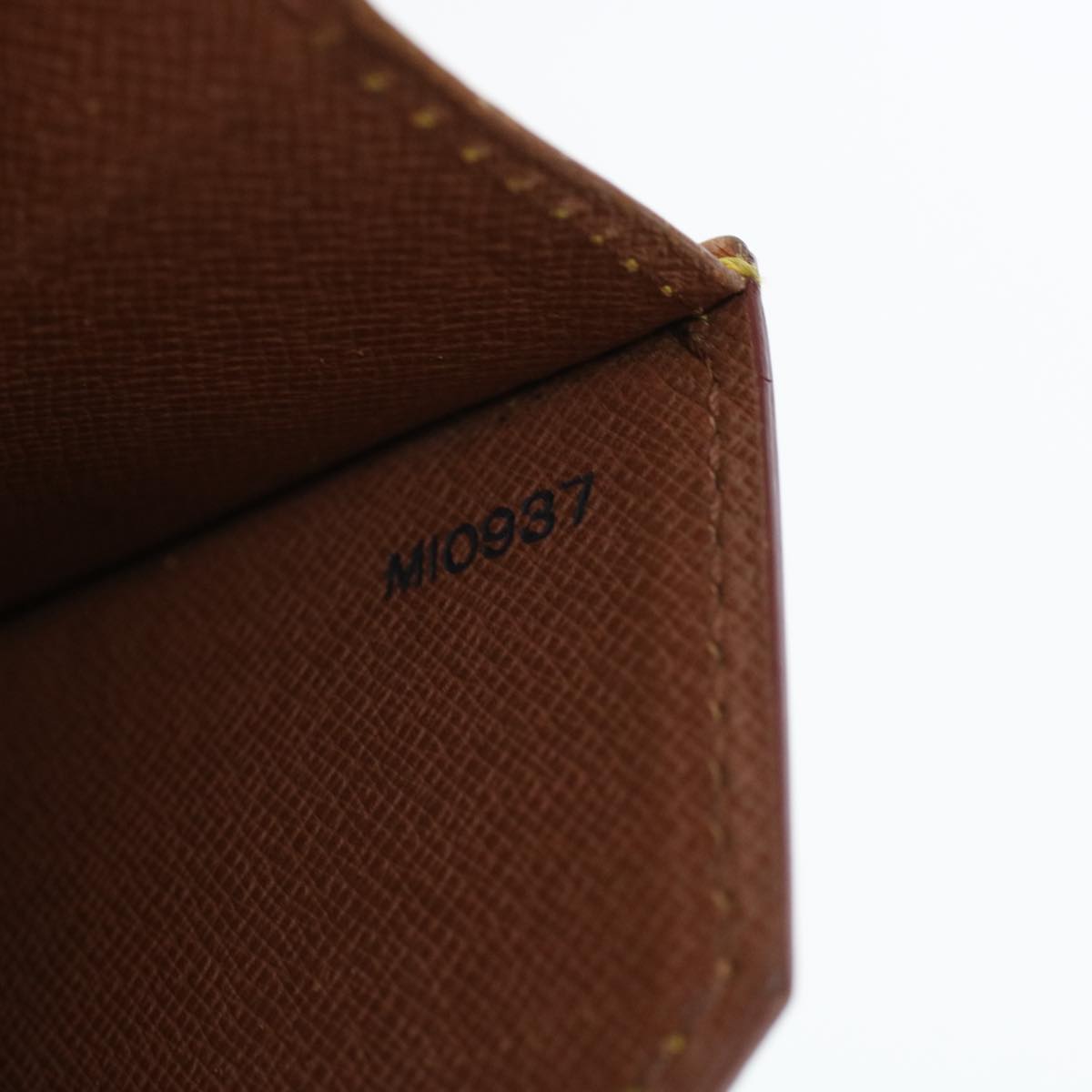 LOUIS VUITTON Epi Porte Documents Bandouliere Briefcase Brown M54468 44551