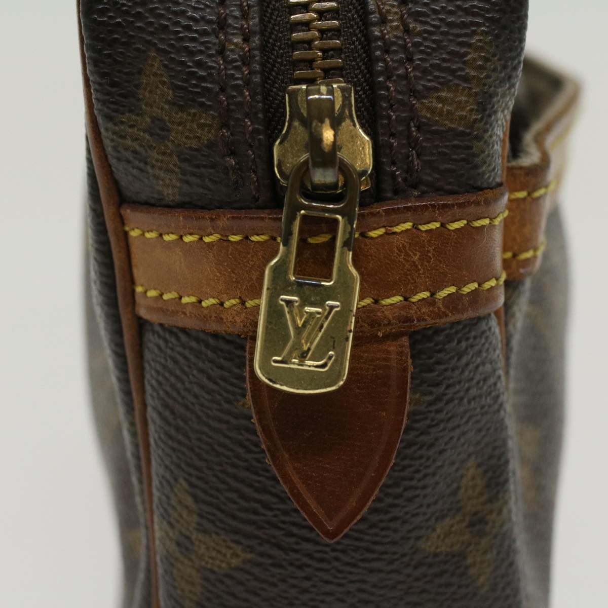 LOUIS VUITTON Monogram Compiegne 23 Clutch Bag M51847 LV 44556