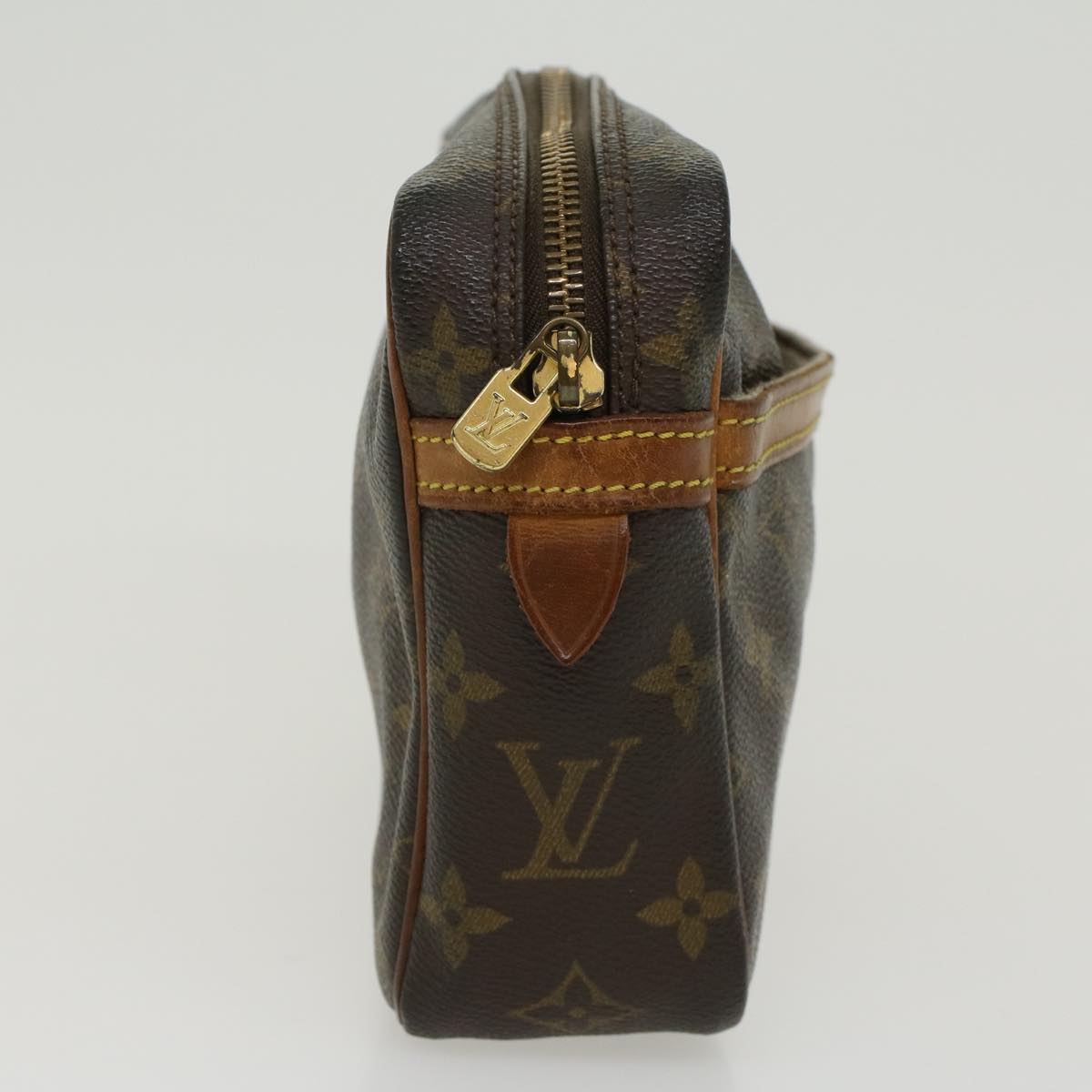 LOUIS VUITTON Monogram Compiegne 23 Clutch Bag M51847 LV 44556