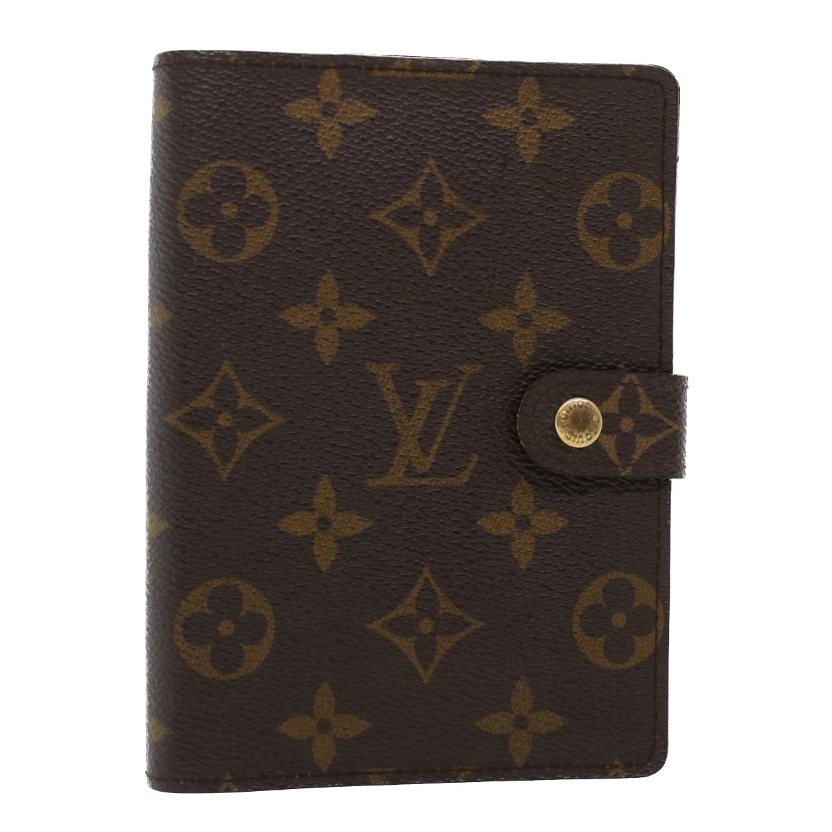 LOUIS VUITTON Monogram Agenda PM Day Planner Cover R20005 LV 44558