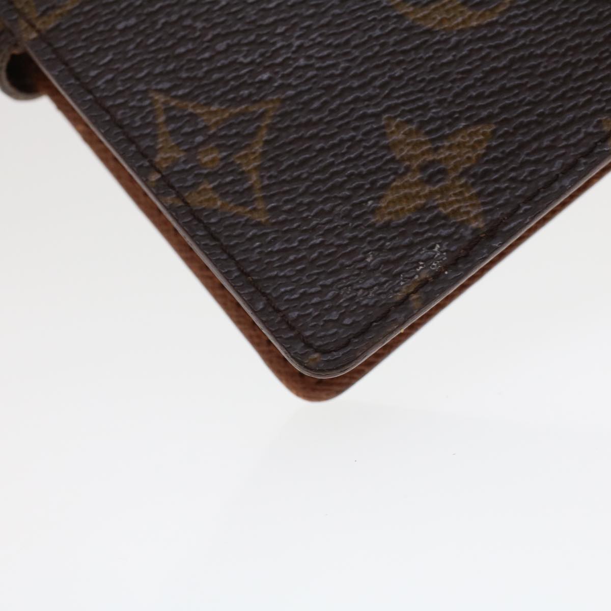 LOUIS VUITTON Monogram Agenda PM Day Planner Cover R20005 LV 44558