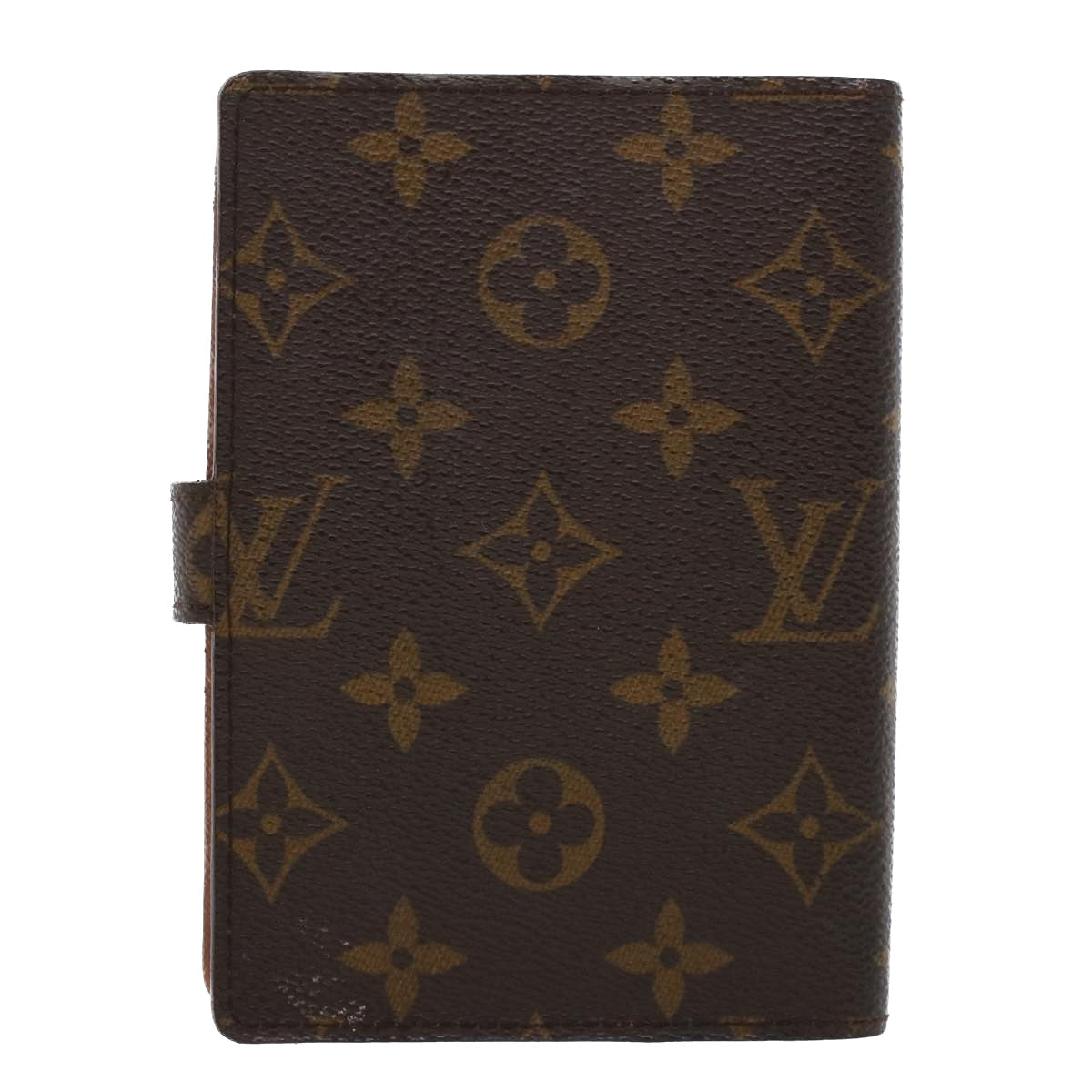 LOUIS VUITTON Monogram Agenda PM Day Planner Cover R20005 LV 44558