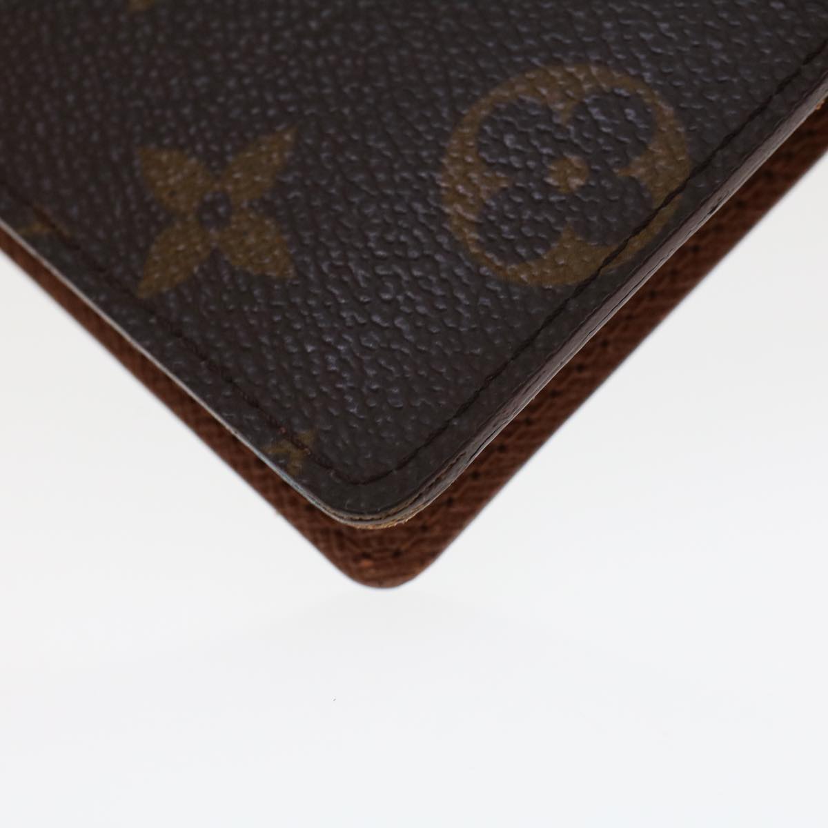 LOUIS VUITTON Monogram Agenda PM Day Planner Cover R20005 LV 44558