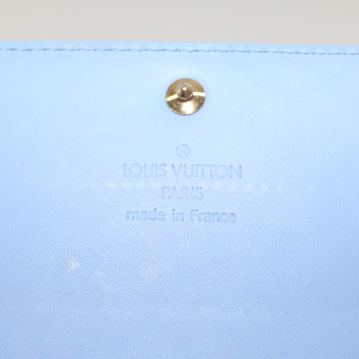 LOUIS VUITTON Vernis Portefeuille Sarah Long Wallet Lavande M91235 LV 44559