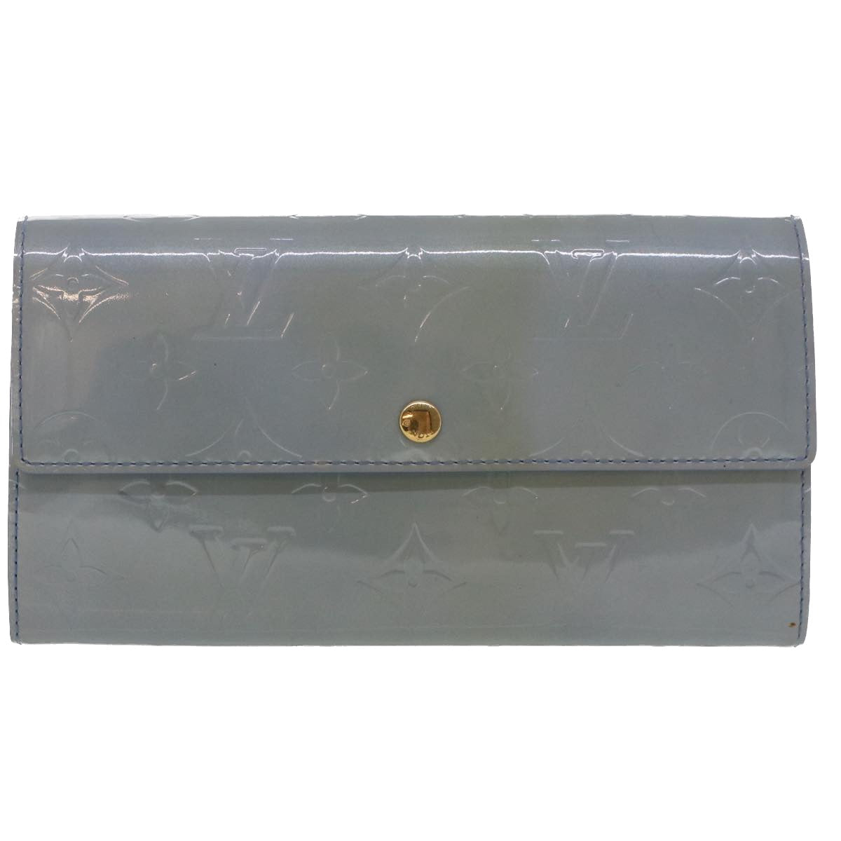 LOUIS VUITTON Vernis Portefeuille Sarah Long Wallet Lavande M91235 LV 44559