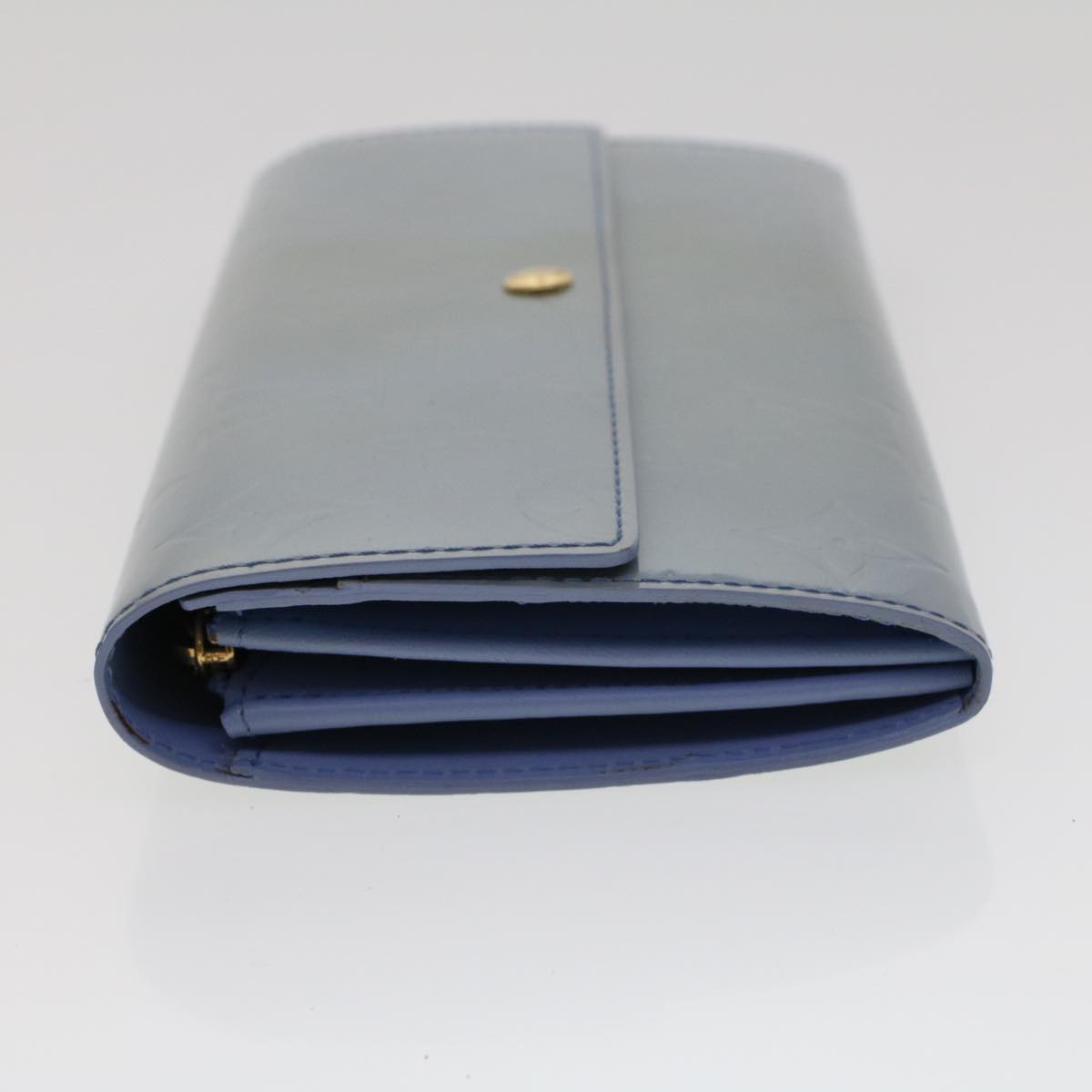 LOUIS VUITTON Vernis Portefeuille Sarah Long Wallet Lavande M91235 LV 44559