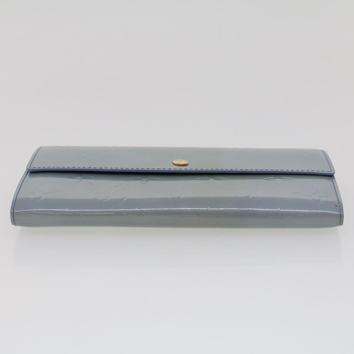 LOUIS VUITTON Vernis Portefeuille Sarah Long Wallet Lavande M91235 LV 44559
