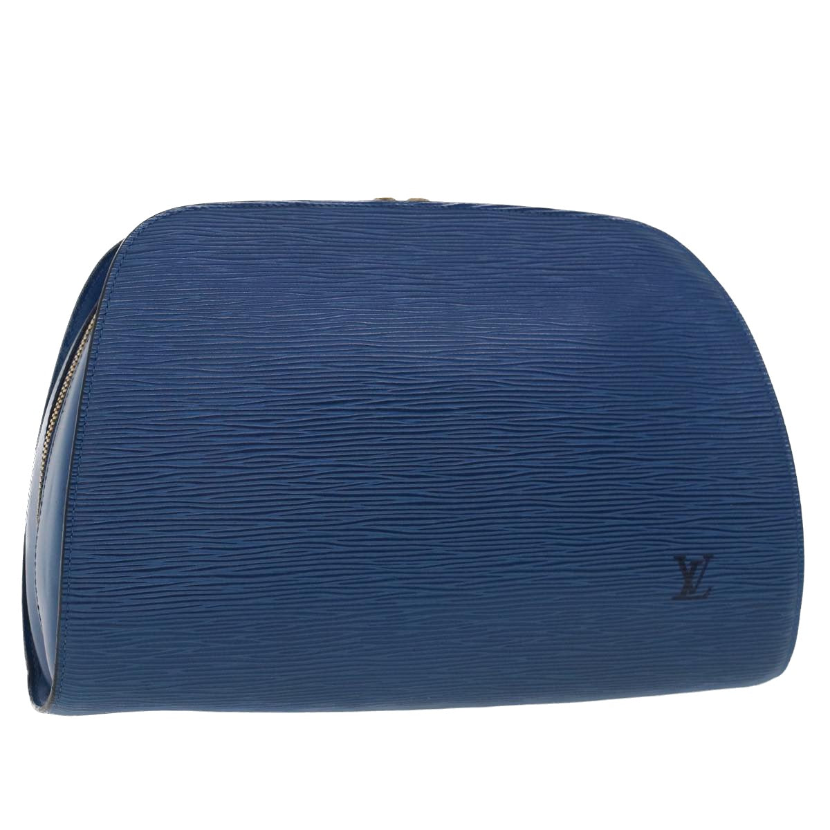 LOUIS VUITTON Epi Dauphine GM Clutch Bag Blue M48435 LV 44560