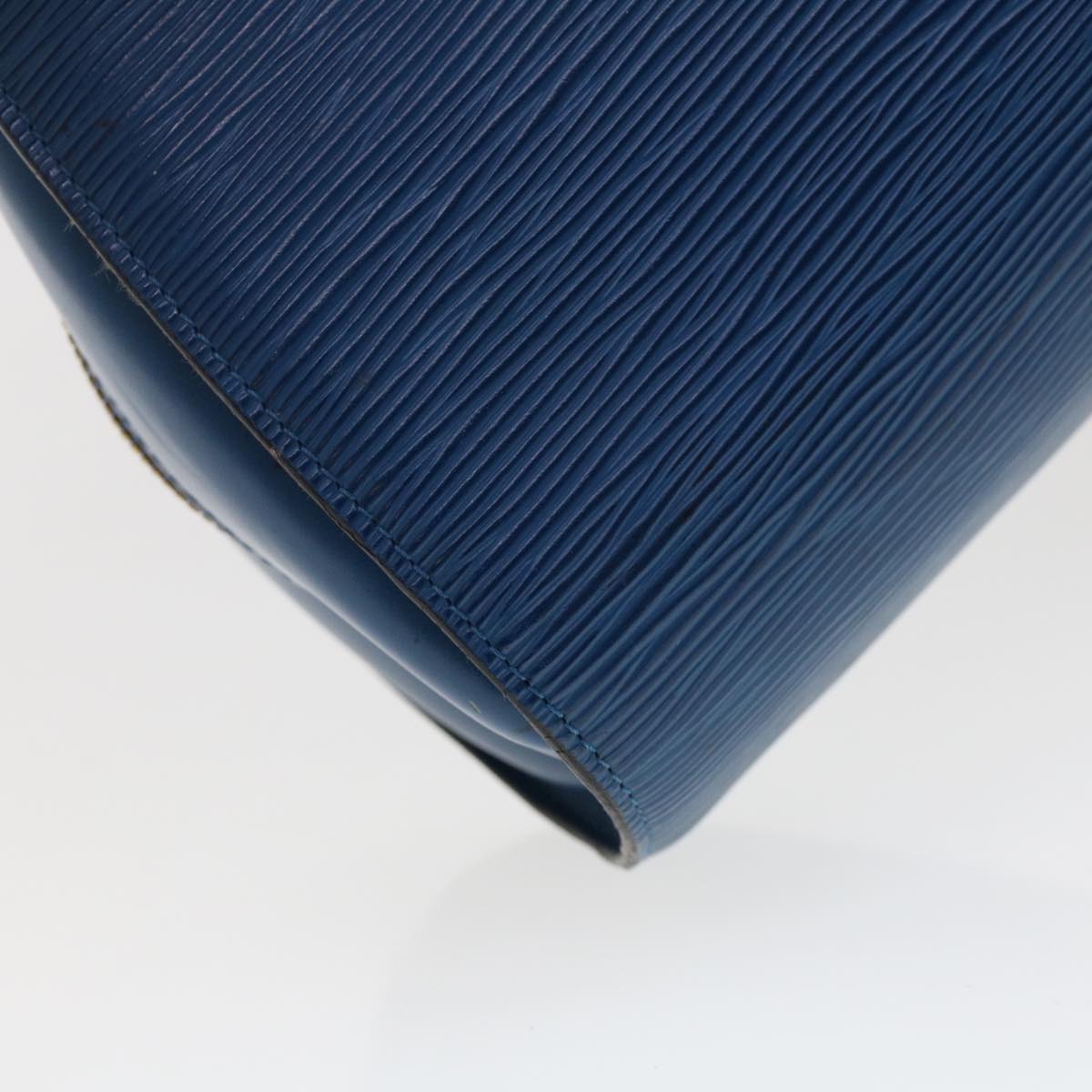LOUIS VUITTON Epi Dauphine GM Clutch Bag Blue M48435 LV 44560