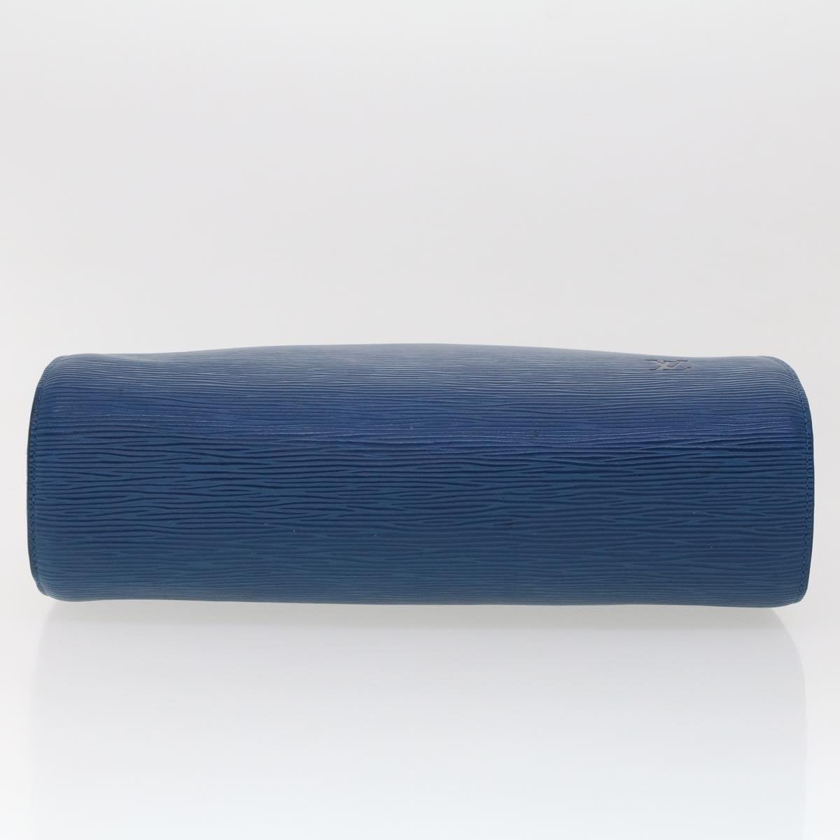 LOUIS VUITTON Epi Dauphine GM Clutch Bag Blue M48435 LV 44560