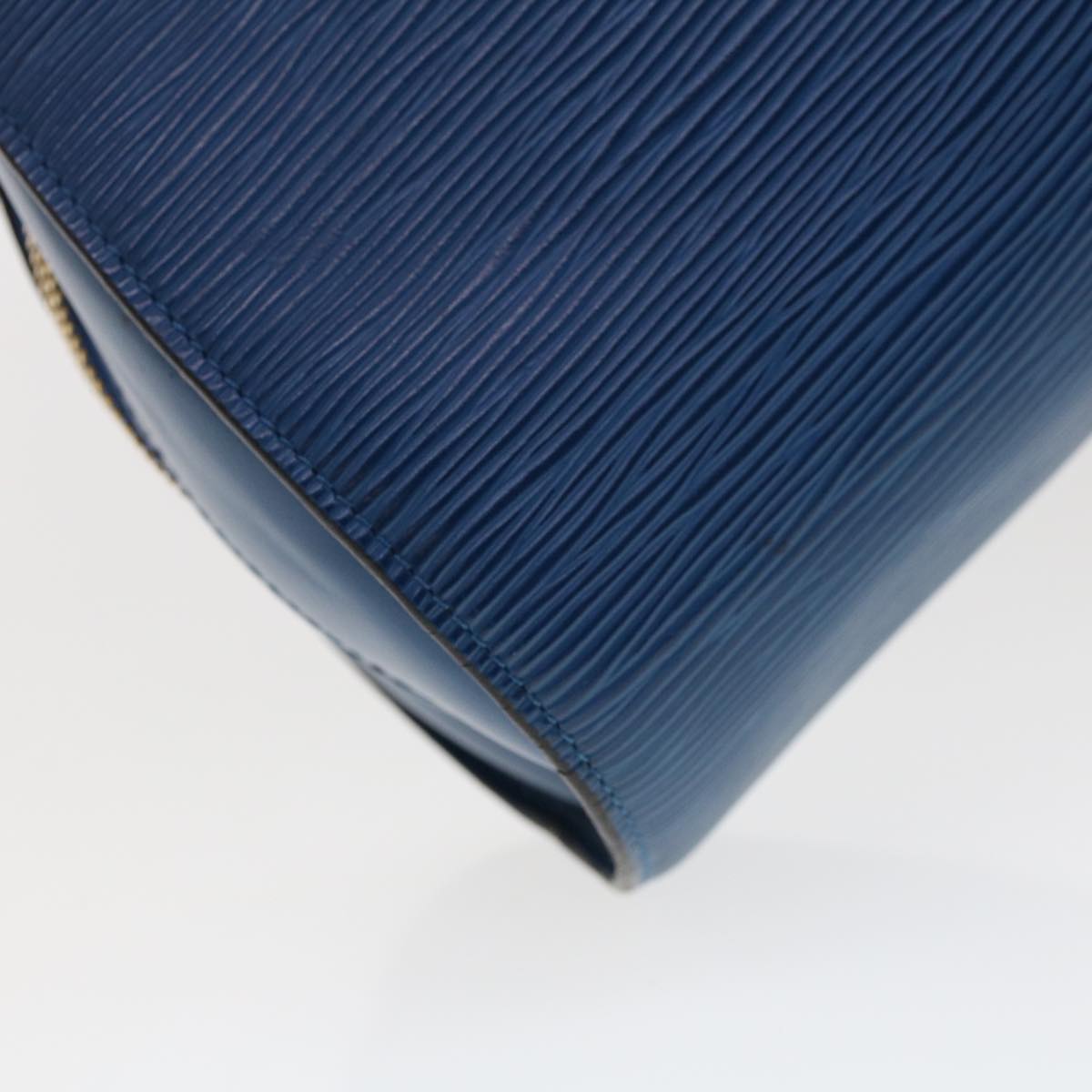 LOUIS VUITTON Epi Dauphine GM Clutch Bag Blue M48435 LV 44560