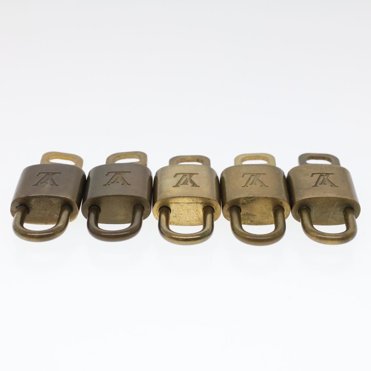 LOUIS VUITTON Padlock 10set Gold Tone LV 44573