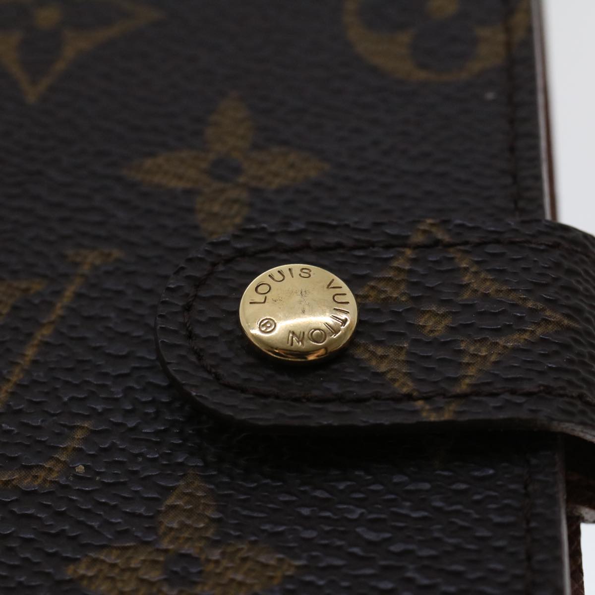LOUIS VUITTON Monogram Agenda PM Day Planner Cover R20005 LV 44581