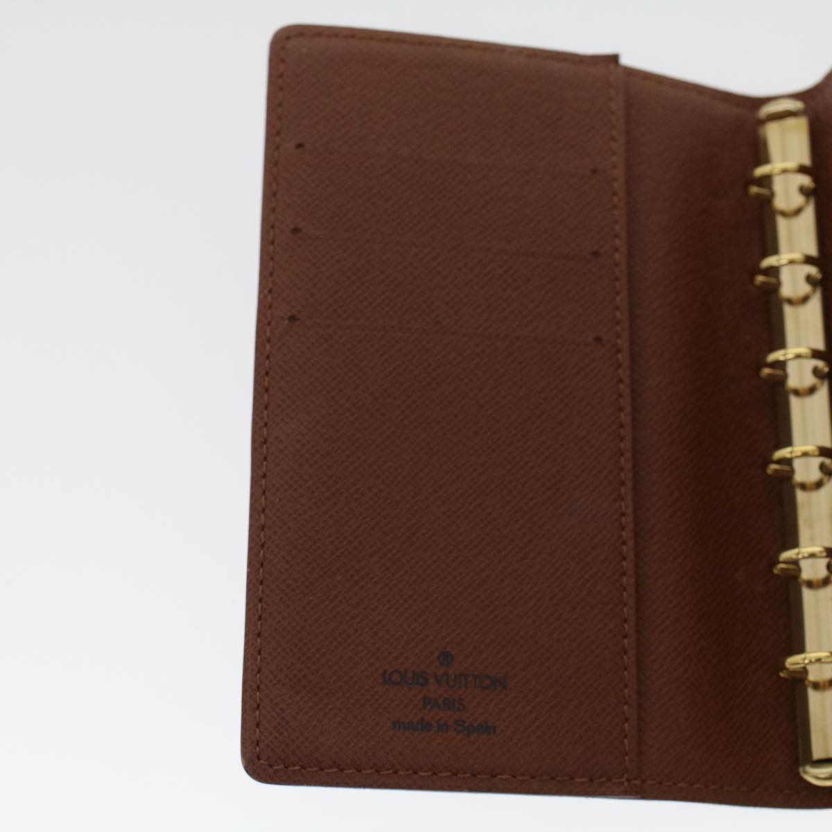 LOUIS VUITTON Monogram Agenda PM Day Planner Cover R20005 LV 44581