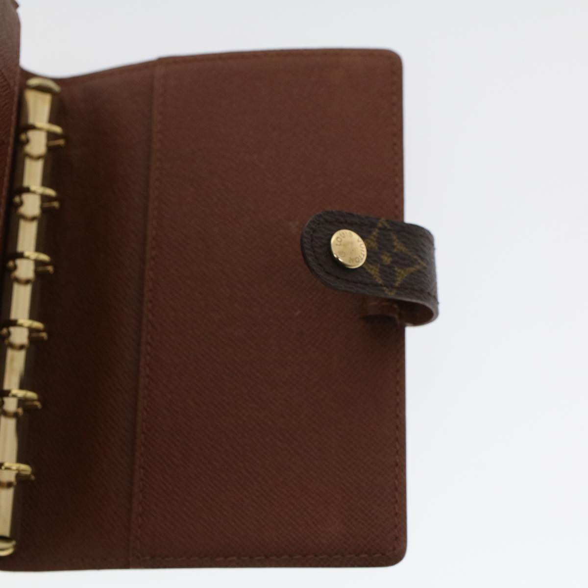 LOUIS VUITTON Monogram Agenda PM Day Planner Cover R20005 LV 44581