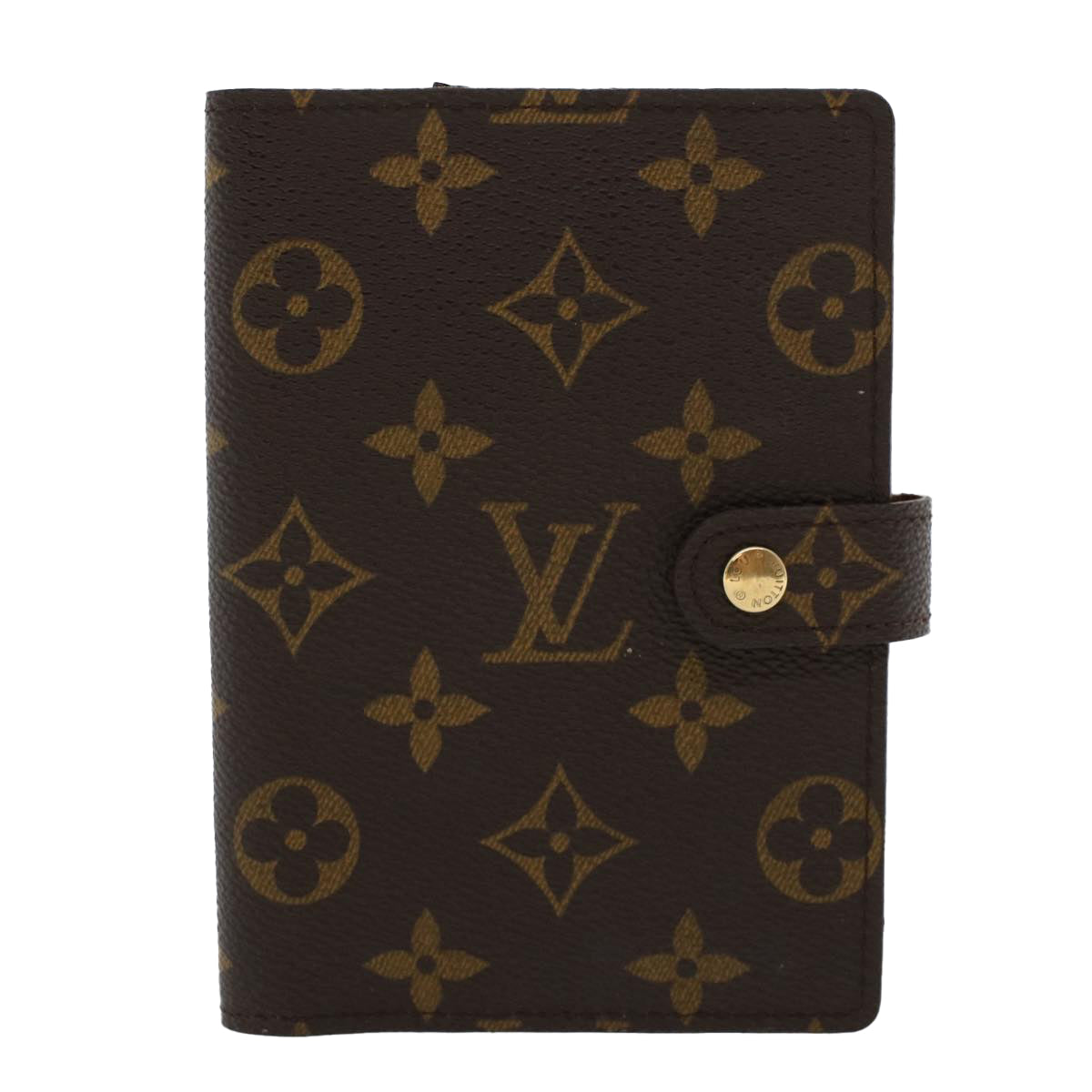 LOUIS VUITTON Monogram Agenda PM Day Planner Cover R20005 LV 44581
