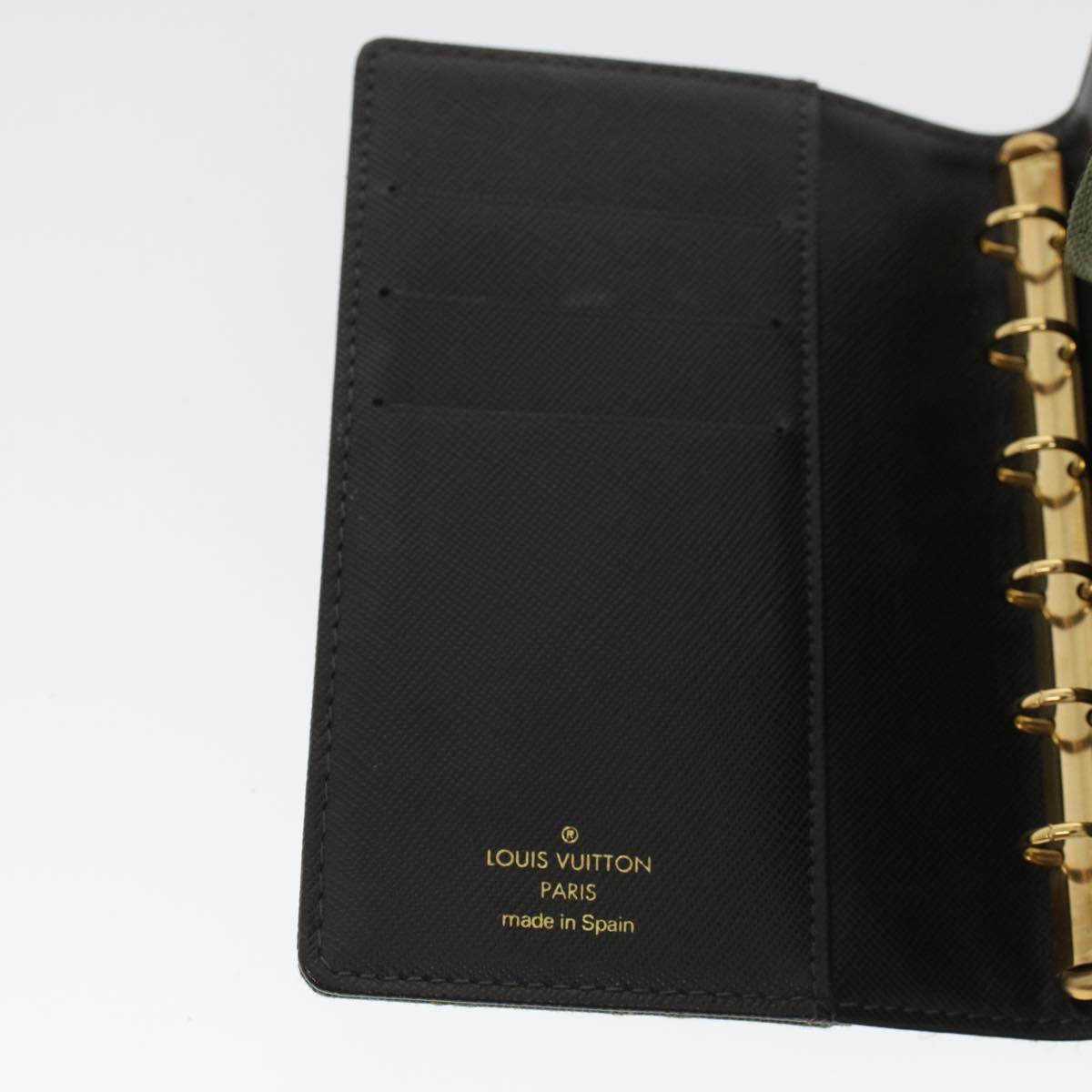 LOUIS VUITTON Monogram Mini Agenda PM Day Planner Cover TST Khaki R20911 44584