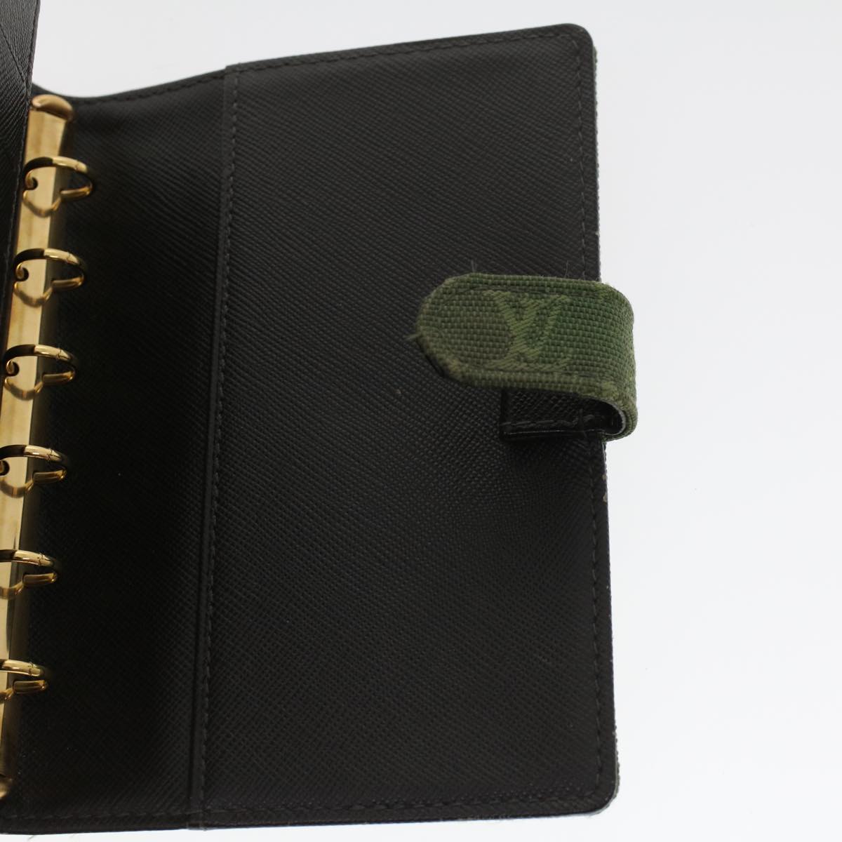 LOUIS VUITTON Monogram Mini Agenda PM Day Planner Cover TST Khaki R20911 44584