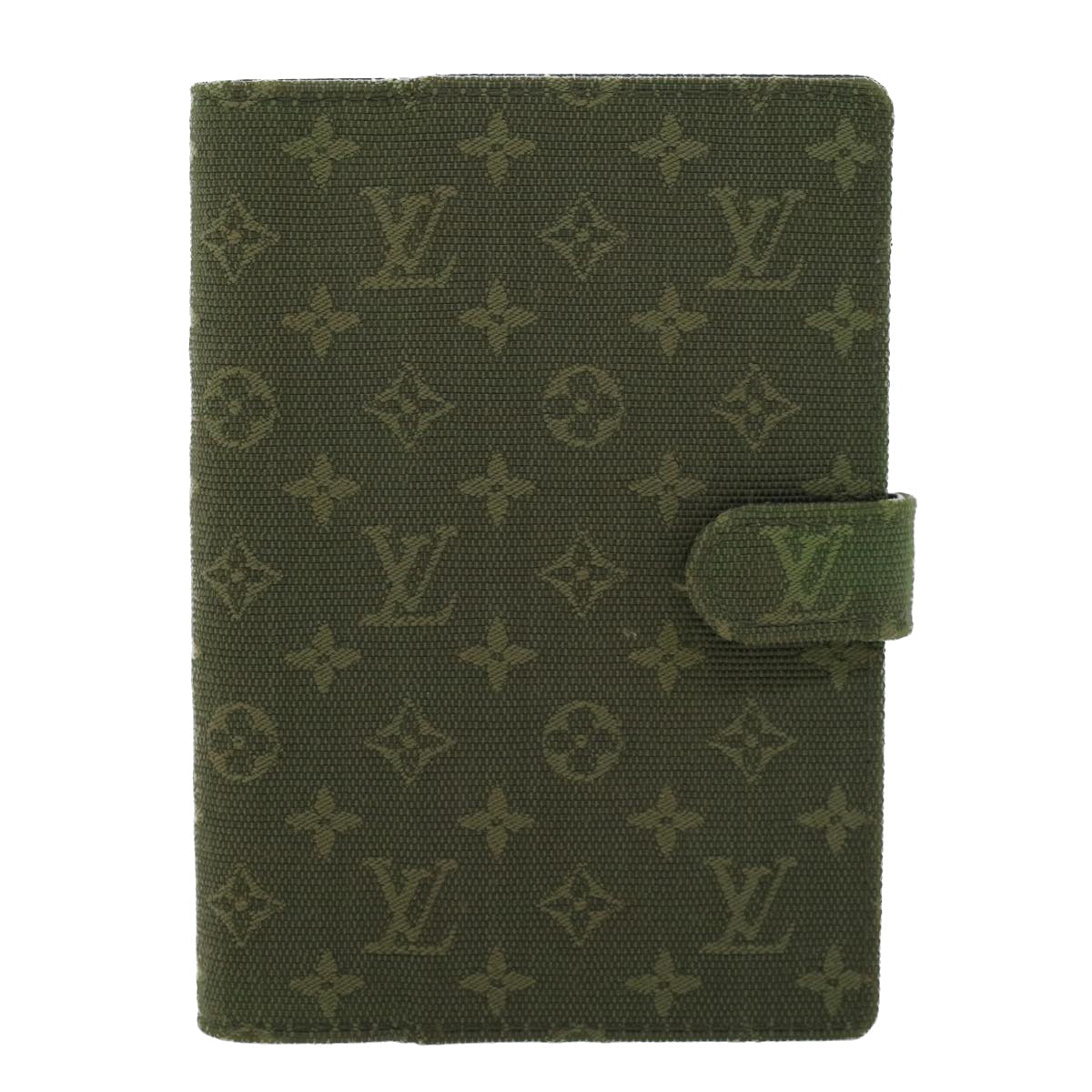 LOUIS VUITTON Monogram Mini Agenda PM Day Planner Cover TST Khaki R20911 44584