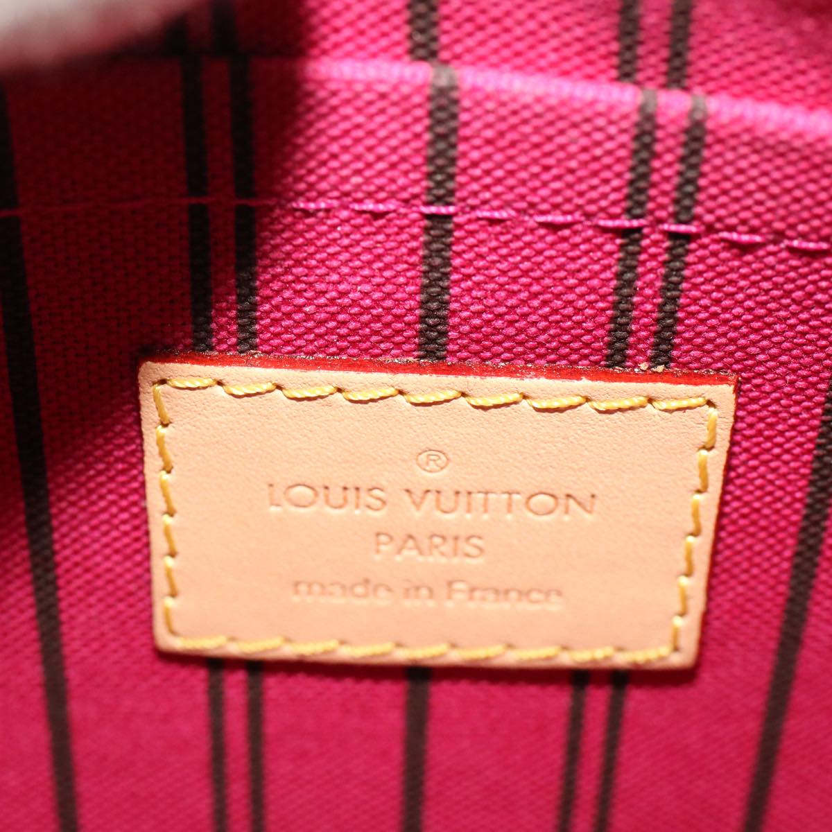 LOUIS VUITTON Monogram Neverfull PM Pouch LV 44585