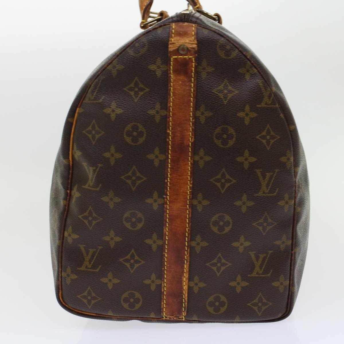 LOUIS VUITTON Monogram Keepall Bandouliere 50 Boston Bag M41416 LV 44592