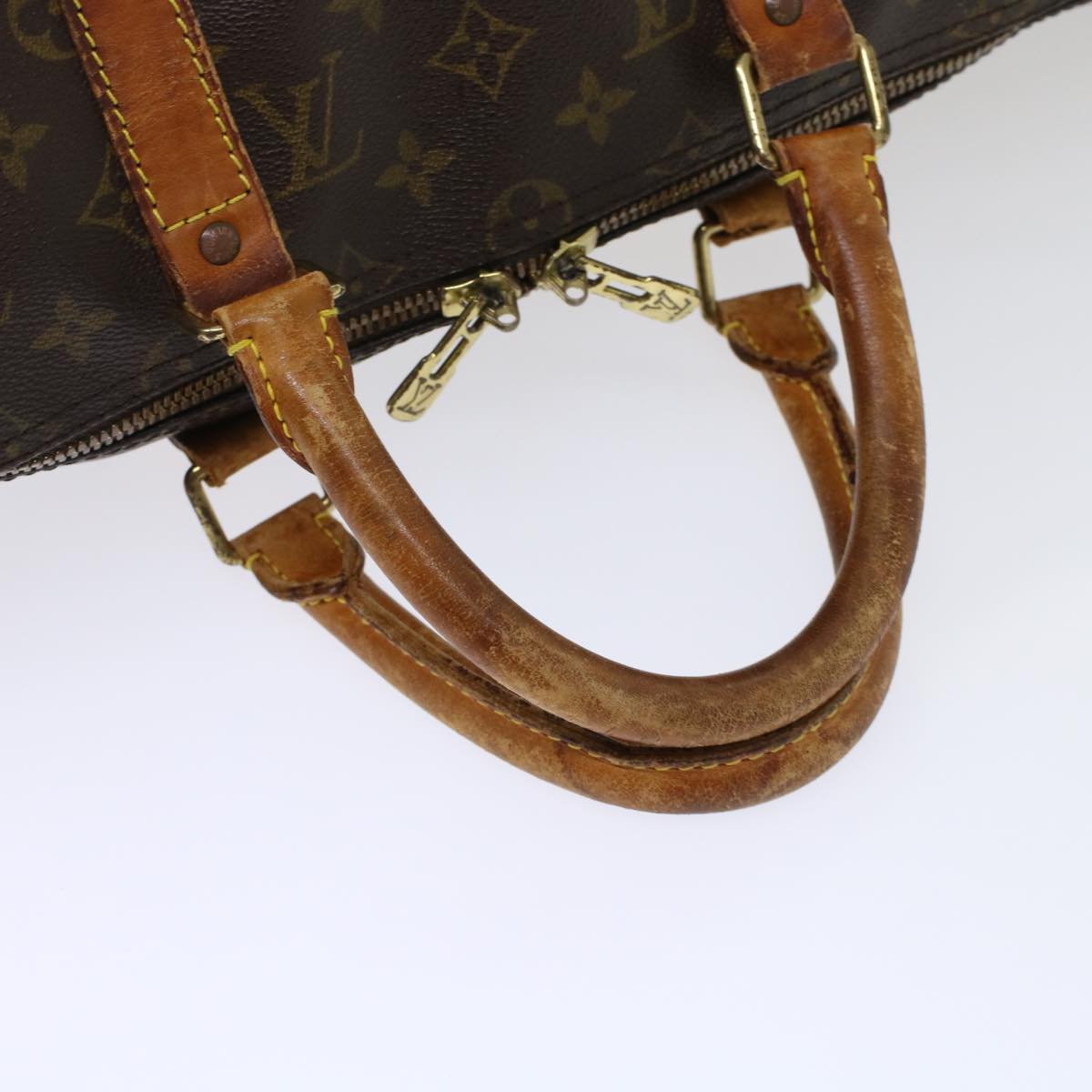 LOUIS VUITTON Monogram Keepall Bandouliere 50 Boston Bag M41416 LV 44592