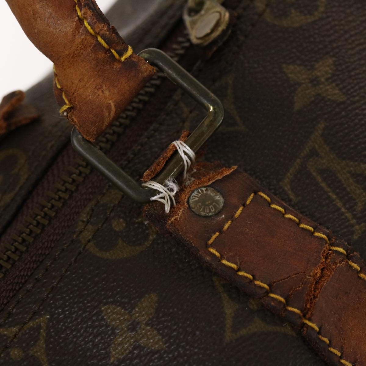 LOUIS VUITTON Monogram Keepall 50 Boston Bag M41426 LV 44593