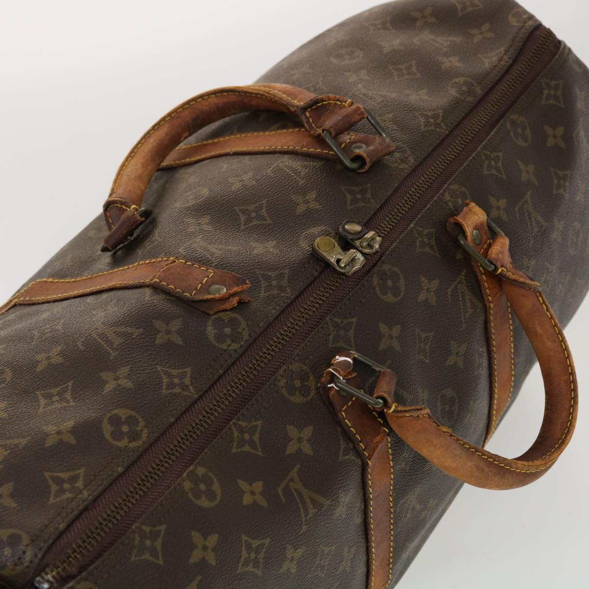 LOUIS VUITTON Monogram Keepall 50 Boston Bag M41426 LV 44593